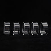 YUHETEC Glass Replacement Tank Tube for Geekvape PEERLESS RDTA 4ml 5PCs Real Shots