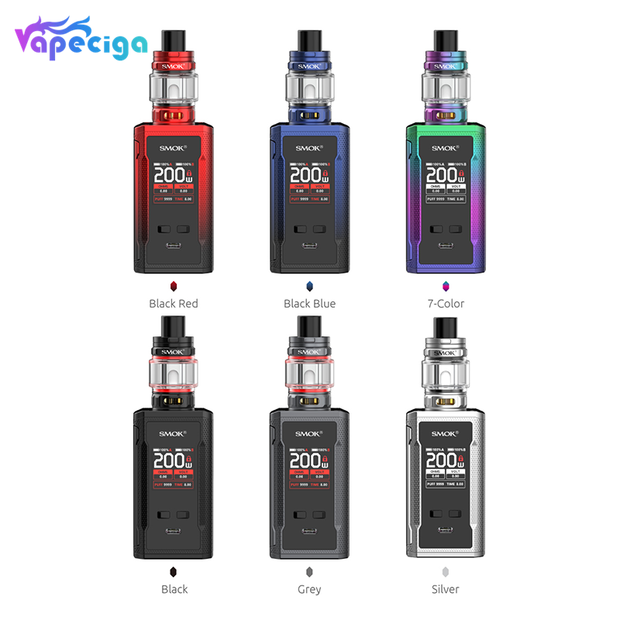 SMOK R-KISS 2 Kit 200W Box Mod with TFV18 Mini Tank