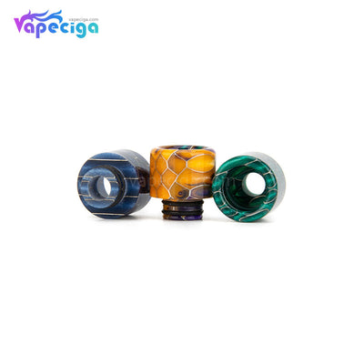 REEVAPE AS131S 510 Resin Replacement Drip Tip 3 Colors Display