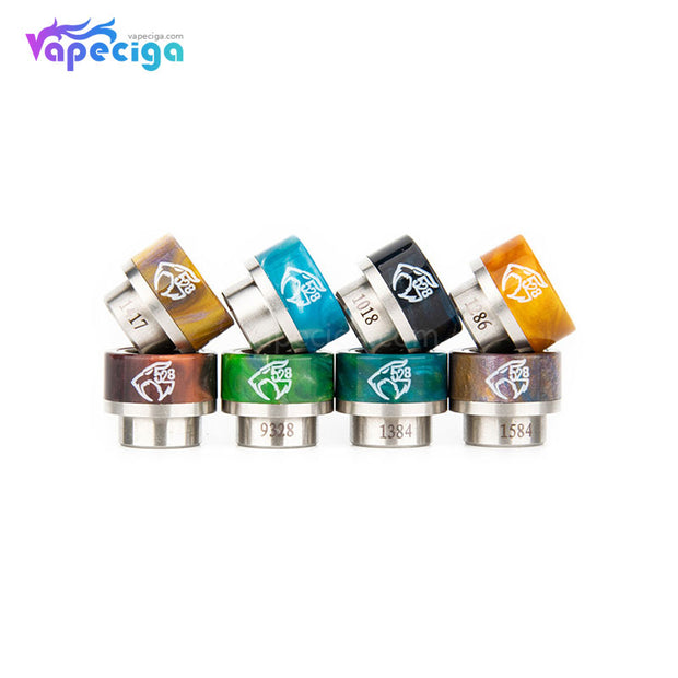 REEVAPE AS133 810  Resin Replacement Drip Tip 8 Colors Display