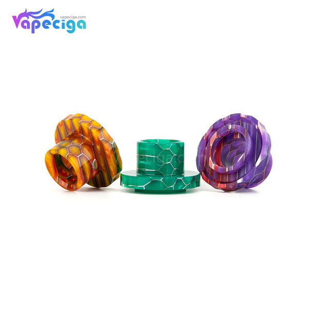 REEVAPE AS129S Resin Replacement Drip Tip For Aspire Cleito 120 Tank 3 Colors Display