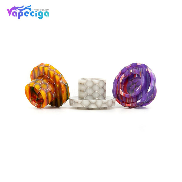 REEVAPE AS129S Resin Replacement Drip Tip For Aspire Cleito 120 Tank 3 Colors Display
