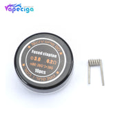 3 Core Fused Clapton Ni80 Prebuilt Coil 0.2ohm 10PCs