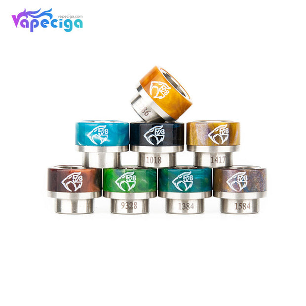 REEVAPE AS133 810  Resin Replacement Drip Tip 8 Colors Display