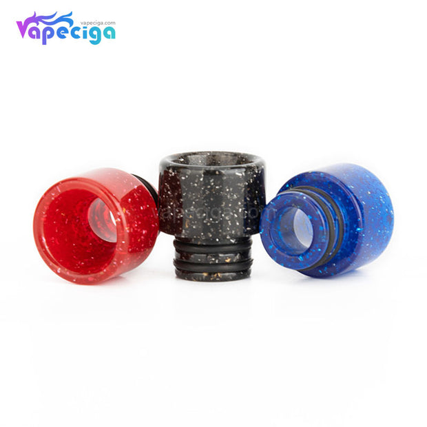REEVAPE AS115E 510 Resin Replacement Drip Tip 3 Colors Display