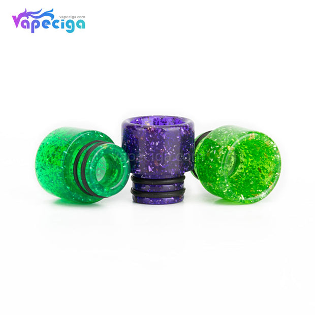 REEVAPE AS115E 510 Resin Replacement Drip Tip 3 Colors Display