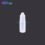 PET Semi-transparent Dropper Bottle 10ml with White Cap