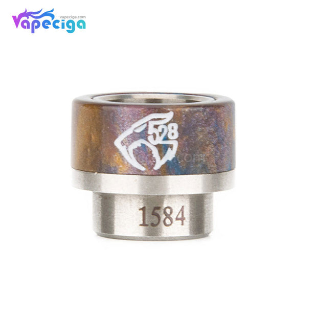 REEVAPE AS133 810  Resin Replacement Drip Tip Brown2