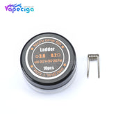 4 Core Ladder Ni80 Prebuilt Coil 0.2ohm 10PCs