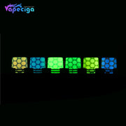REEVAPE AS250WY Universal 510 Resin Replacement Drip Tip In 6 Colors Acailable At Night