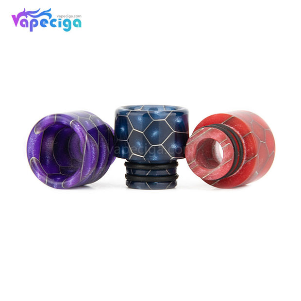 REEVAPE AS115S 510 Resin Replacement Drip Tip 3 Colors Display