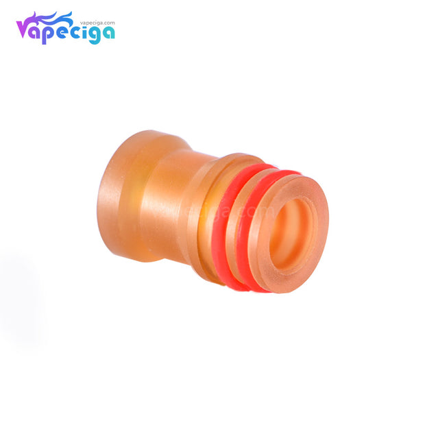 Yellow 510 DC Style Drip Tip Stainless Steel + POM + PEI Display
