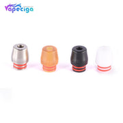 Mixed Color 510 Whisper Drip Tip Stainless Steel + POM + PEI 4PCs