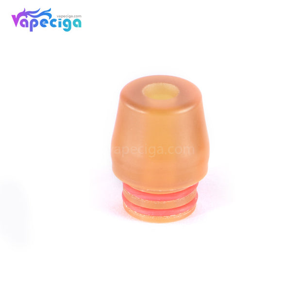 Yellow 510 Whisper Drip Tip Stainless Steel + POM + PEI