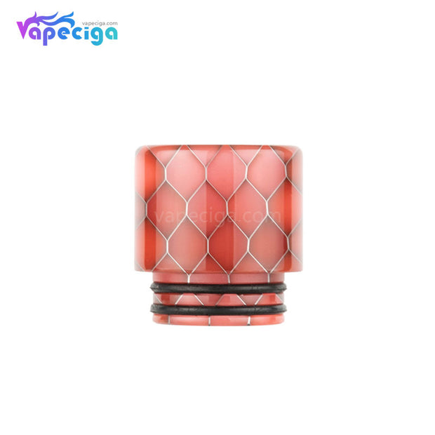 Red REEVAPE AS249SY Universal 810 Resin Replacement Drip Tip