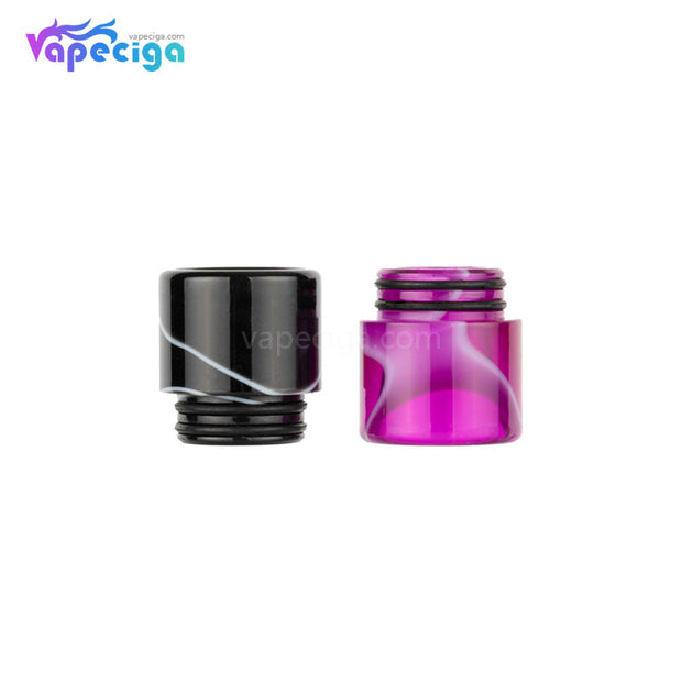 Black & Red REEVAPE AS240 Universal 810 Resin Replacement Drip Tip Display
