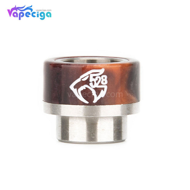 REEVAPE AS133 810  Resin Replacement Drip Tip Brown1