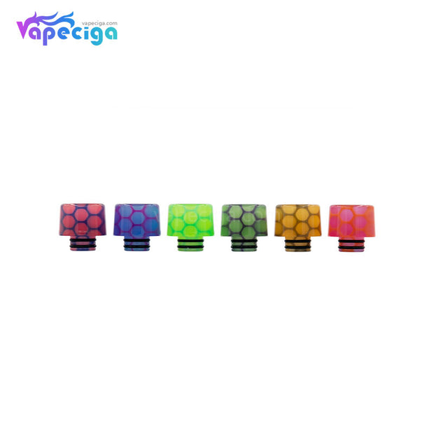 REEVAPE AS250WY Universal 510 Resin Replacement Drip Tip 6 Colors Available