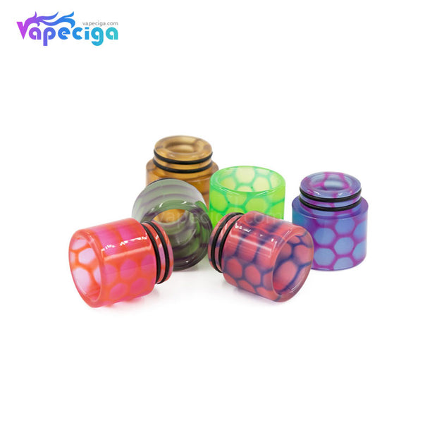 REEVAPE AS252WY  Universal 810 Resin Replacement Drip Tip 6 Colors Real Shots