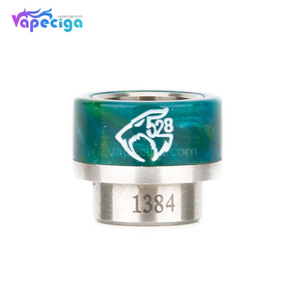 REEVAPE AS133 810  Resin Replacement Drip Tip Green1