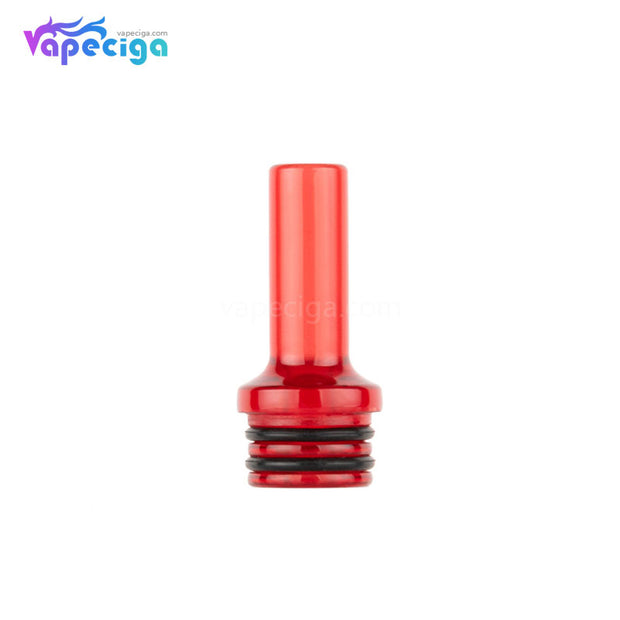 Red REEVAPE AS248 Universal 510 Resin Replacement Drip Tip