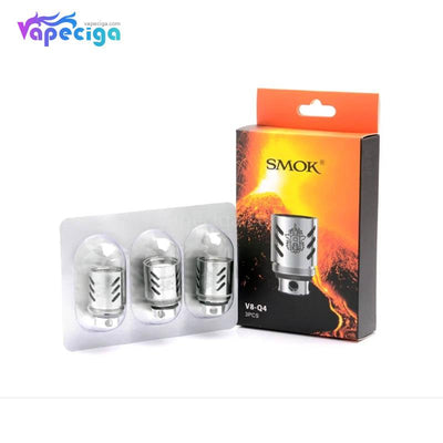 Smok V8-Q4 Replacement Coil Head 0.15ohm 3PCs Silver