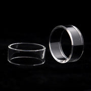 YUHETEC Glass Replacement Tank Tube for Geekvape PEERLESS RDTA 4ml 2PCs Real Shots