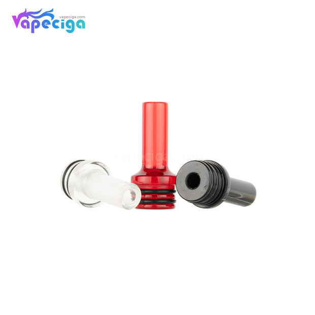 REEVAPE AS248 Universal 510 Resin Replacement Drip Tip 3 Colors Display
