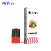 ANNO Basic Replacement Pre-filled Pod Cartridge 1.2ml 4 PCs Strawberry Kiwi