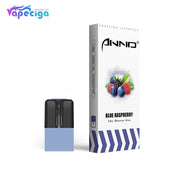 ANNO Basic Replacement Pre-filled Pod Cartridge 1.2ml 4 PCs Blue Raspberry
