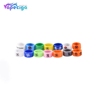 Anti-slip Silicone Beauty Ring for Tank 22*12mm Widened & Thickened Version 20PCs