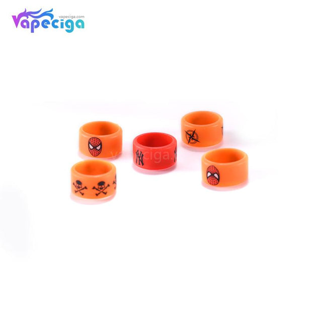 Anti-slip Silicone Beauty Ring for Tank 22*12mm Widened & Thickened Version 20PCs