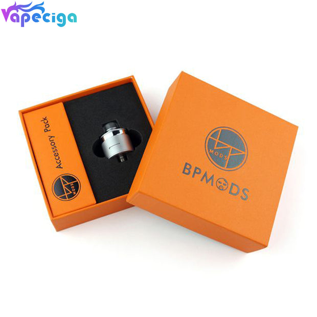 BP MODS Bushido V3 RDA 304 Stainless Steel 22mm