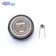 Clapton Ni80 Prebuilt Coil 0.7ohm 10PCs