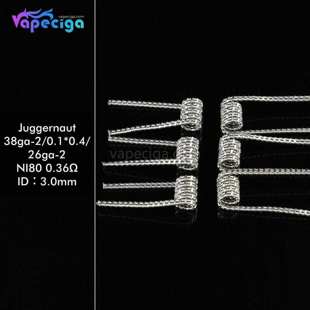 DOVPO 7-in-1 Ni80 Pre-built Coil 42PCs