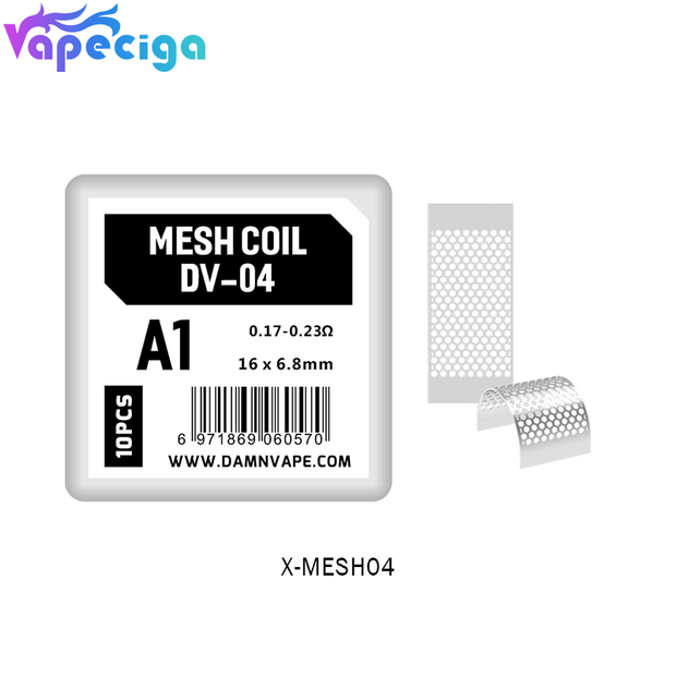 Damn Vape DOOM X Mesh RTA Replacement Mesh Coil 10pcs