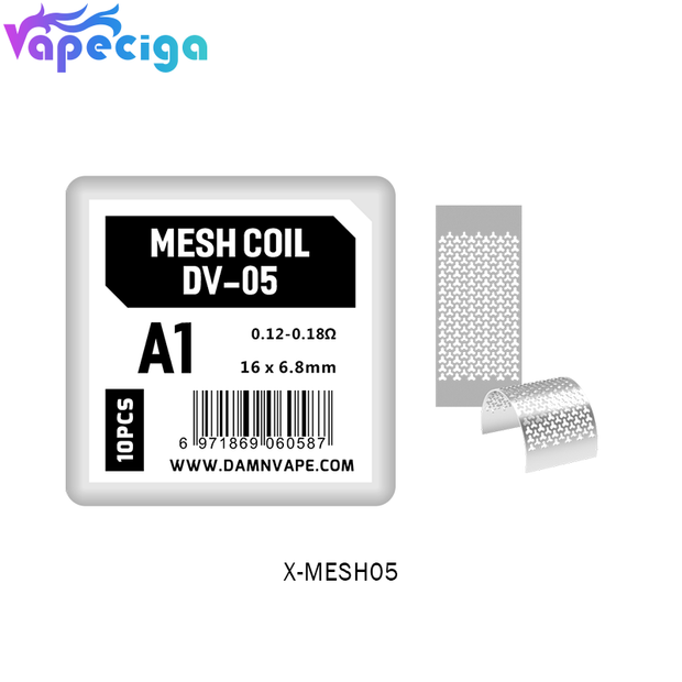 Damn Vape DOOM X Mesh RTA Replacement Mesh Coil 10pcs