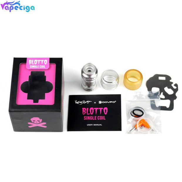 Dovpo Blotto Single Coil RTA Rebuildable Tank 23.5mm
