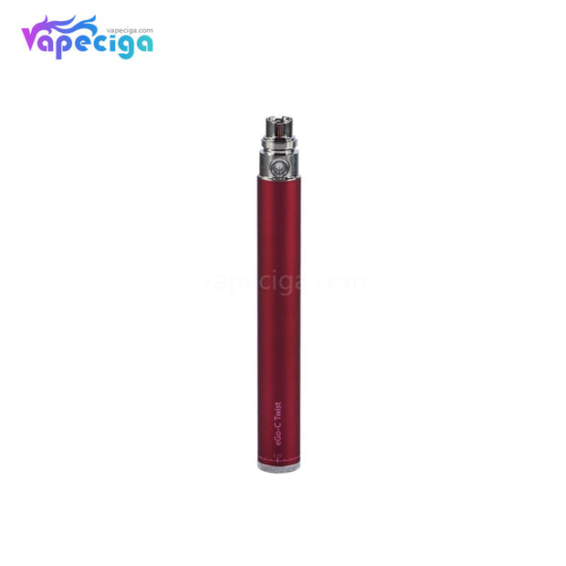 EGO-C Twist Vape Pen VV Battery 1100mAh Red