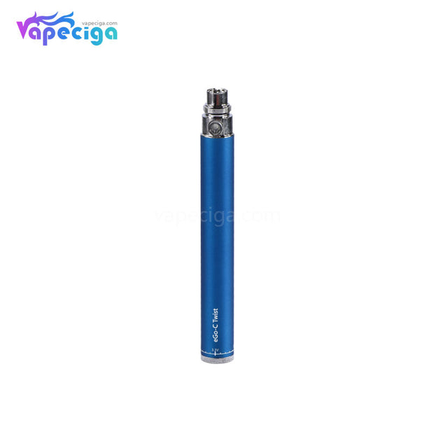 EGO-C Twist Vape Pen VV Battery 1100mAh Blue