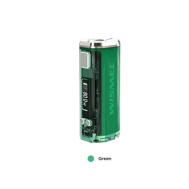 Green WISMEC SINUOUS V80 TC Box Mod