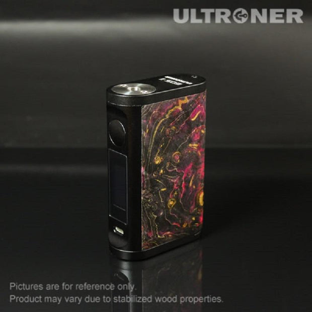 ULTRONER EOS II 180W TC Box Mod Stabilized Wood Black