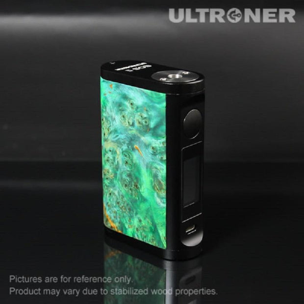 ULTRONER EOS II 180W TC Box Mod Stabilized Wood Green