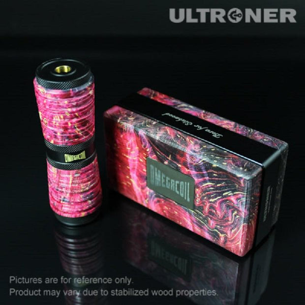 Red ULTRONER Omega Coil Mechanical Mod Real Shots
