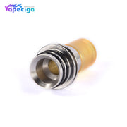 KS DRIP TIP Style POM / PEI + Stainless Steel 510 Drip Tip Black Jam Edition