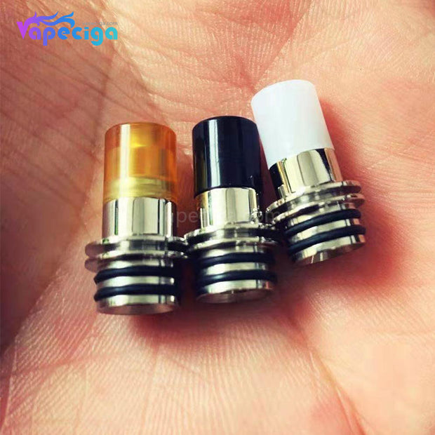 KS DRIP TIP Style POM / PEI + Stainless Steel 510 Drip Tip Black Jam Edition Design