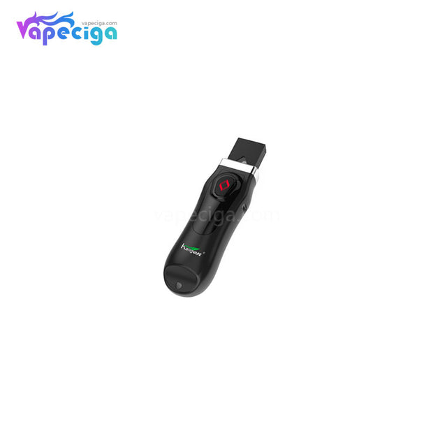 Black Kangvape U-Pod Vape Pod System Starter Kit 650mAh 1.0ml