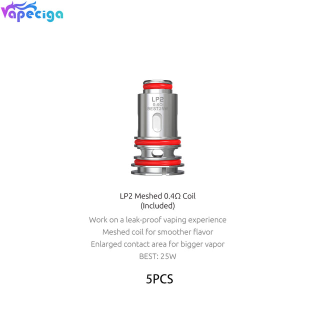 SMOK LP2 Meshed Coil/ Nord Regular DC Coil 5pcs