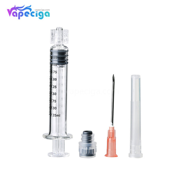 LTQ Vapor Luer Lock Glass Syringe Details