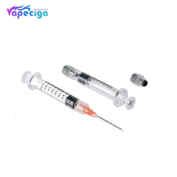 LTQ Vapor Luer Lock Glass Syringe Details